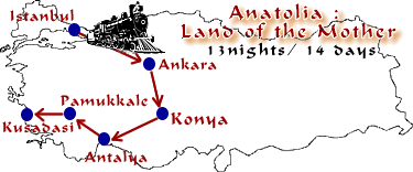 Anatolia: Land of the Mother (13 nights/14 days)