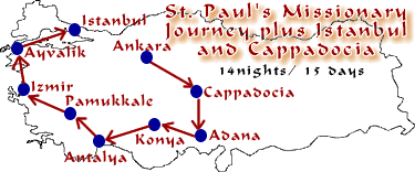 Footsteps of St Paul Tour (15 nights/16 days)