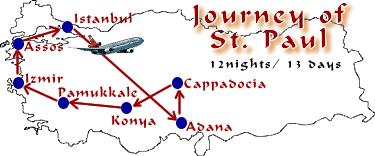 Journey of St. Paul Tour ( 12nights/ 13 days)